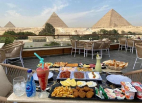 Sekhmet pyramids view